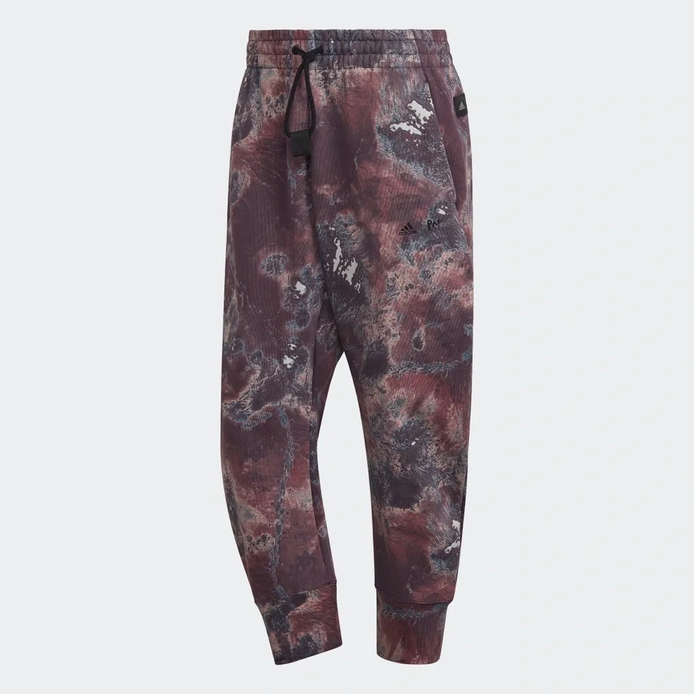 Adidas Parley 7/8 Joggers Ocean Drop Crotch Harem Pants Limited Organic Cotton - Picture 5 of 12